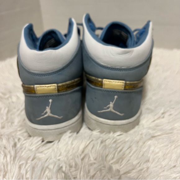 Air jordan 1 mid alpha white university blue sz 9 - Picture 5 of 16